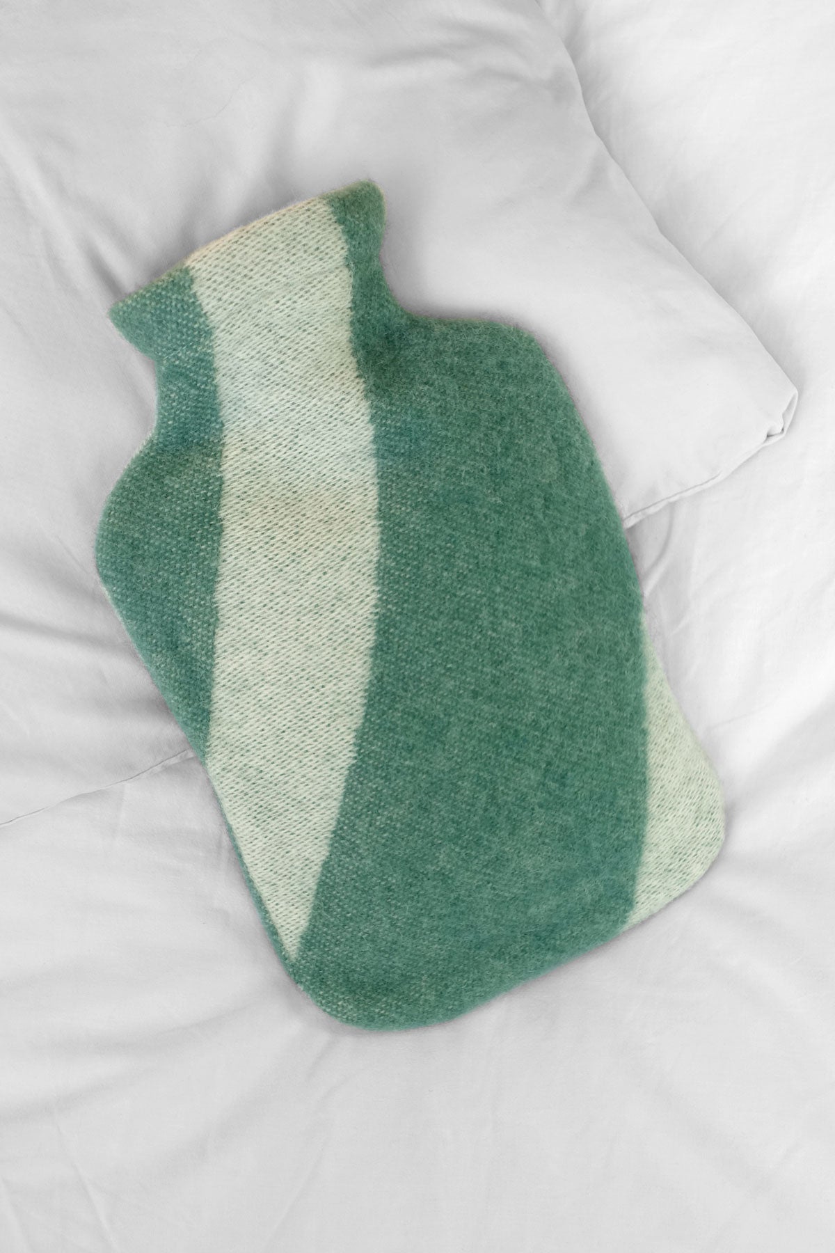 Wärmflaschenbezug / hot water bottle cover bold greenstone